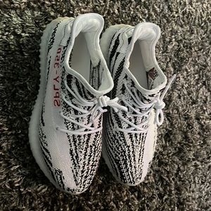 Zebra Yeezy, 350s no box size 9 1/2